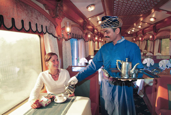 The Indian Maharaja voted Asias Leading luxury train