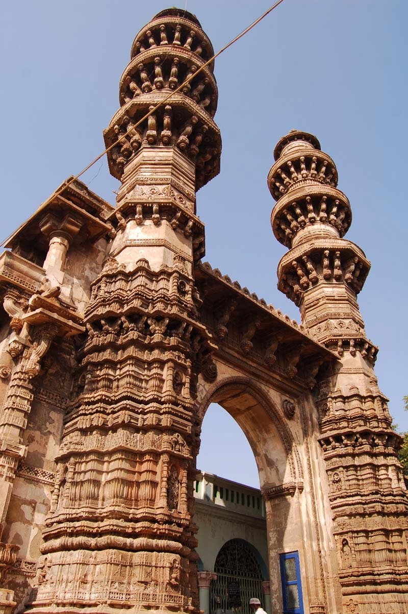 Jhoolta Minar or the Shaking Minarets in Ahmadabad