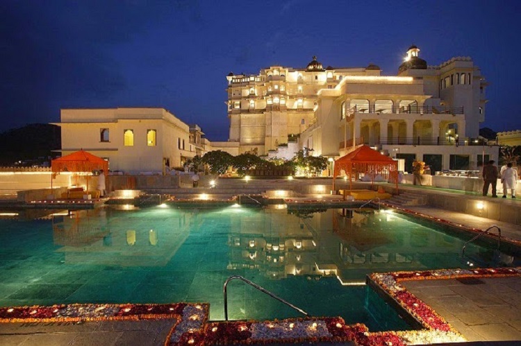 Devi Garh by lebua is a heritage hotel in Udaipur, Rajasthan