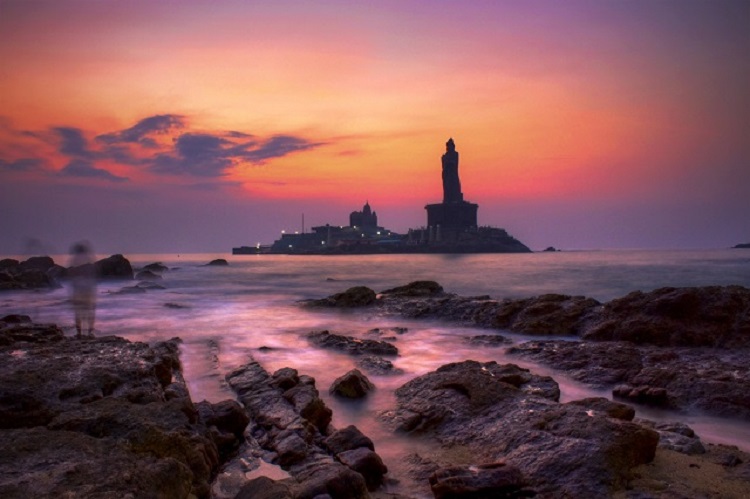 Sunrise View Point of Kanyakumari