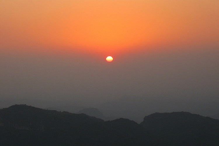 Sunset Point at Pachmarhi