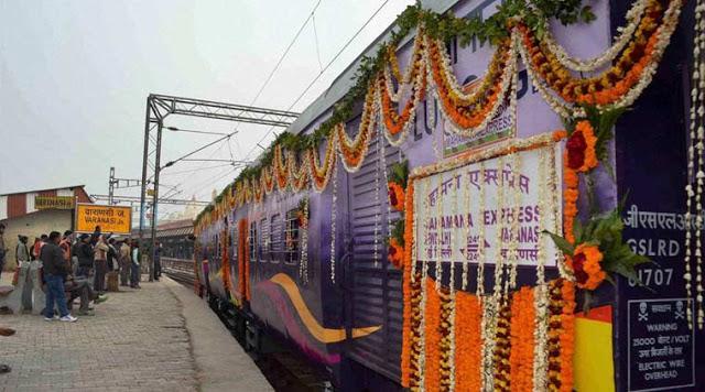 Board India’s Newest Superfast Luxury Train – The Mahamana Express