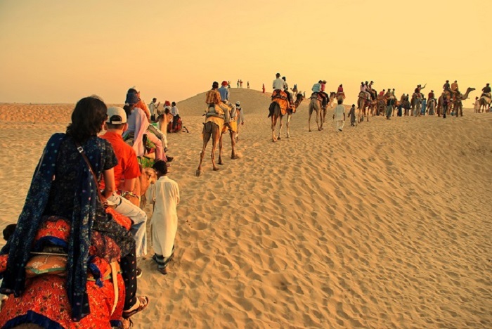 New Year on Palace on Wheels