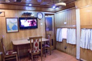  Indian Railways saloon coach - living & Dining Room