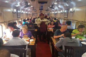 Dining Car - Buddhist Circuit Tourist Train Buddhist Circuit Tourist Train - Dining Car
