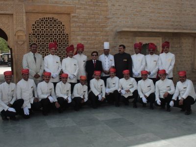 Crew of Palace on Wheels