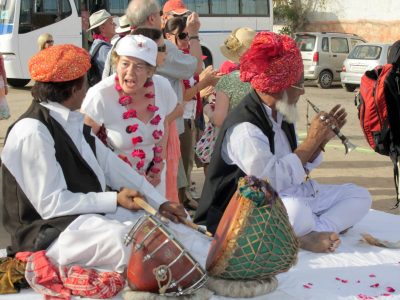 Guests Interacting with Performers