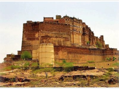 Mehrangarh Fort Facade Jodhpur
