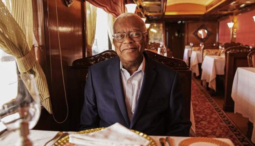 A memorable experience of Sir Trevor McDonald abroad Maharajas Express