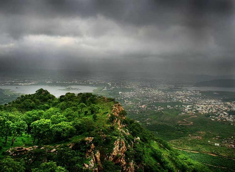 Udipur - Monsoon knocks on the city's door around July &stays until September