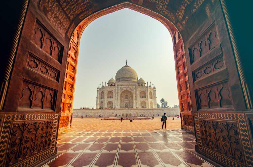 The Taj Mahal,  Agra 