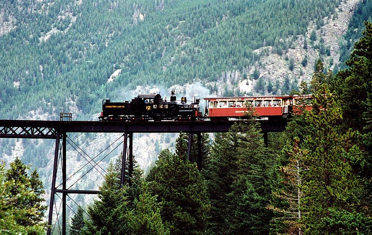 Georgetown Loop Railroad, Colorado, USA