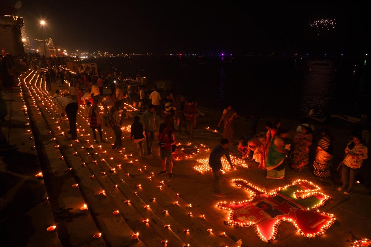 Light Candles in Varanasi