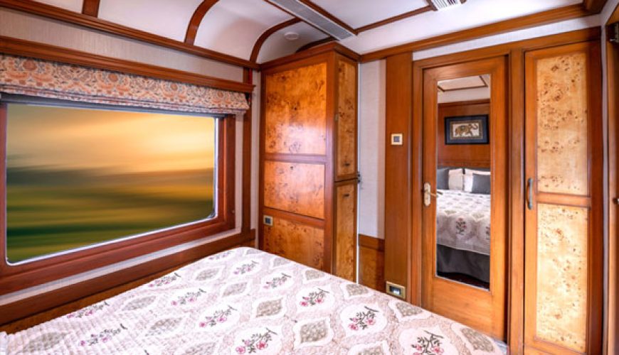 Deccan Odyssey Train cabin