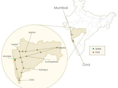 Maharashtra Splendor Route Map