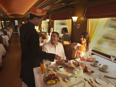 Staff Serving Guests Rang Mahal Restaurant