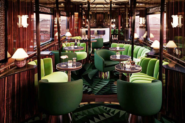 How do India's luxury trains compare with Europe, Africa, and the Asia-Pacific