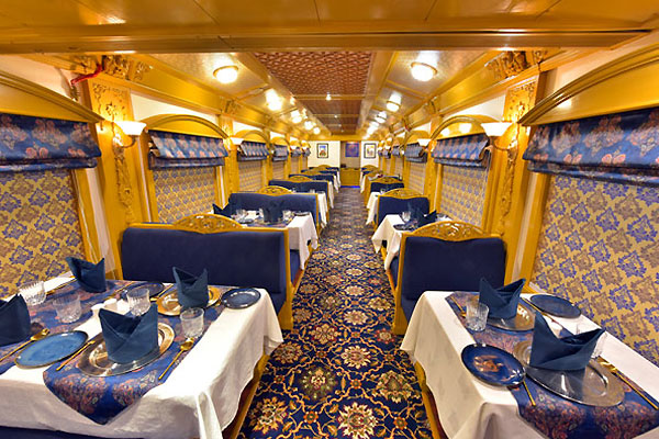 How do India's luxury trains compare with Europe, Africa, and the Asia-Pacific