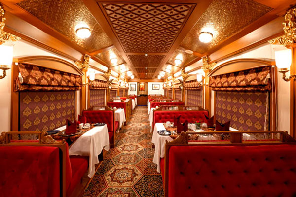 How do specific trains compare in terms of eco-initiatives