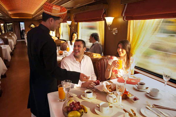 How do you actually reach and board these luxury trains for your culinary journey
