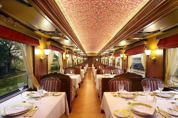 How do you actually reach and board these luxury trains for your culinary journey