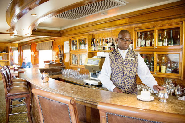 What excursions and off-train experiences can you expect