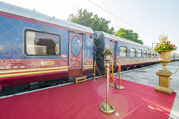 What excursions and off-train experiences can you expect