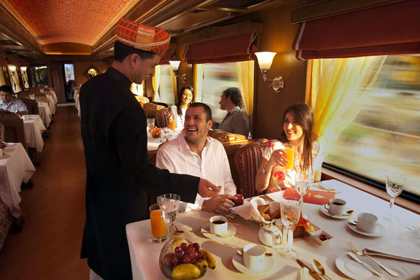 What is usually included in Indian luxury train fares