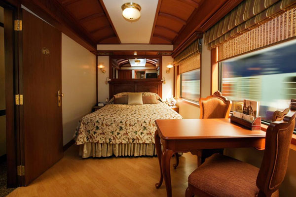 What kind of medical support is available on luxury trains
